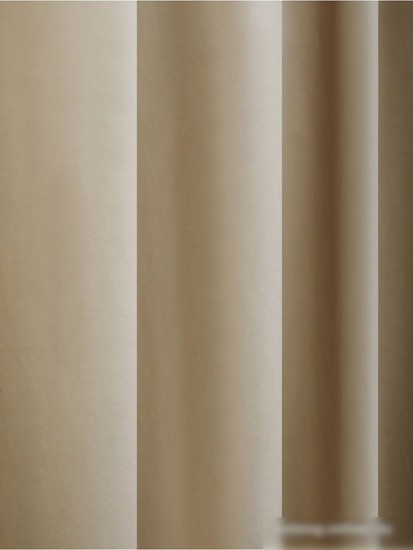 Комплект штор Soft Lines Бархат 9138-E4 1.8x2.5 м (молочный, 2 шт)
