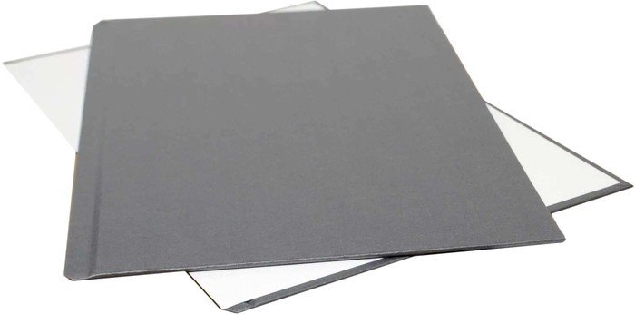 Картонная обложка для переплета OPUS Metalbind Classic 304x212 мм OHC304X212S10 (10 шт, серый)