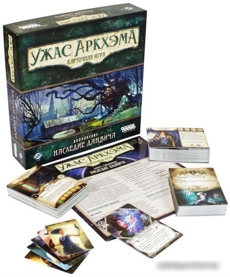 Настольная игра Мир Хобби Ужас Аркхэма. Карточная игра: Наследие Данвича