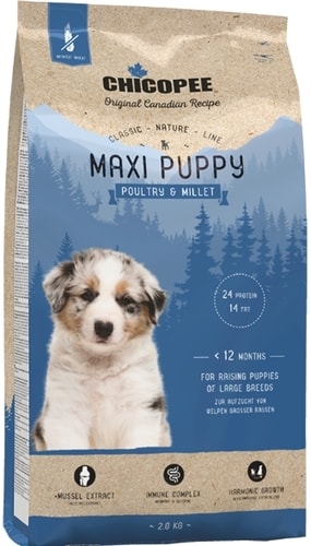 Сухой корм для собак Chicopee CNL Maxi Puppy Poultry & Millet 15 кг