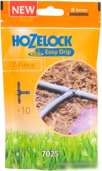 Разветвитель Hozelock T 4 mm 7025