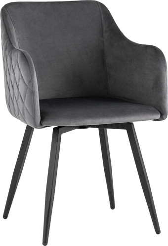 Стул Stool Group Ника MC66-5F KD HLR-21 (велюр серый)
