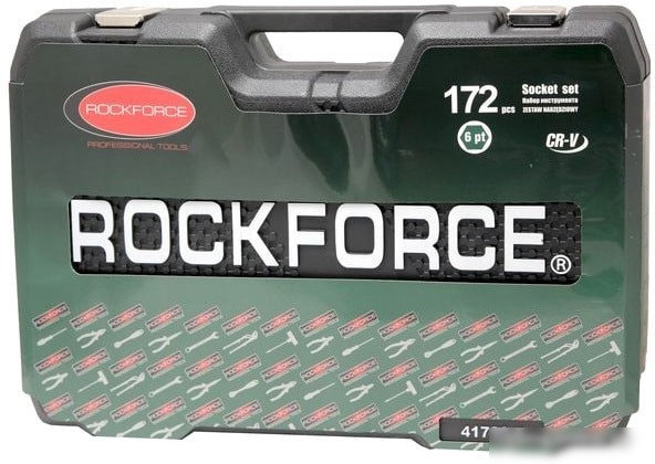 Универсальный набор инструментов RockForce RF-41723-5 (172 предмета)