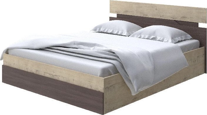 Кровать PROxSON Milton с ПМ 140x200 (бунратти/ясень шимо темный)