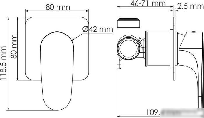 Смеситель Wasserkraft Spree 1451