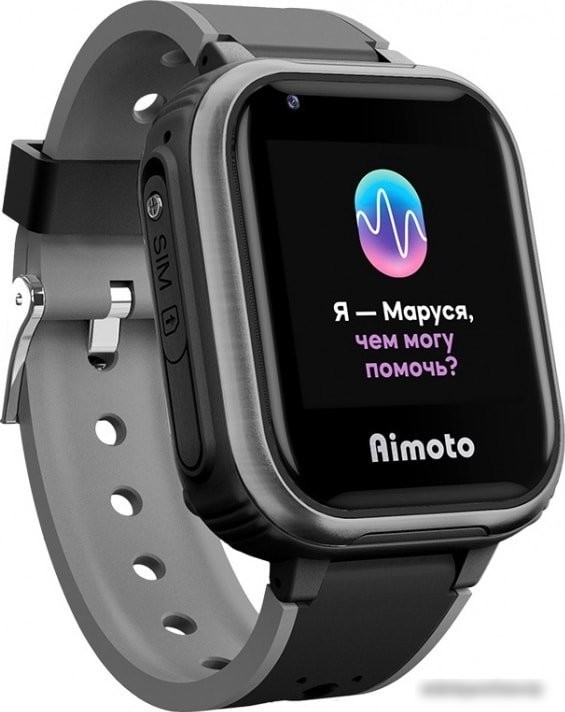 Детские умные часы Aimoto IQ 4G (черный)