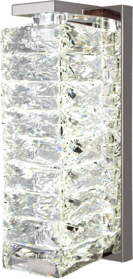Бра Евросвет 40259 LED Strotskis (хром/прозрачный хрусталь)