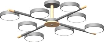 Припотолочная люстра LED4U L3209-860 GR
