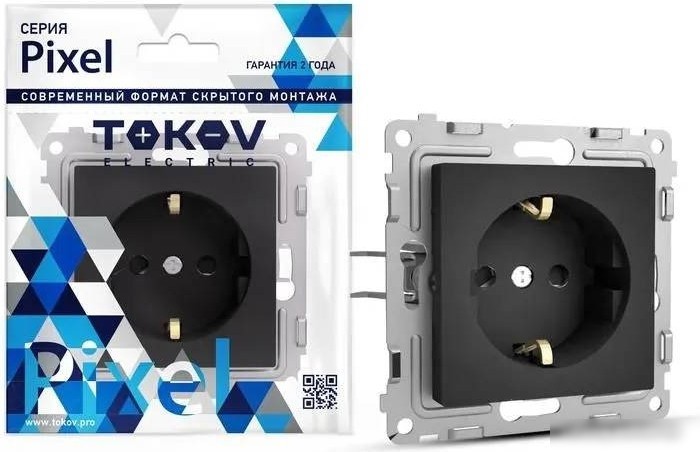 Розетка Tokov Electric Pixel TKE-PX-R1ZSF-C14