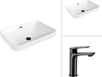 Умывальник Lauter 21441B + Sky 21СК533BS