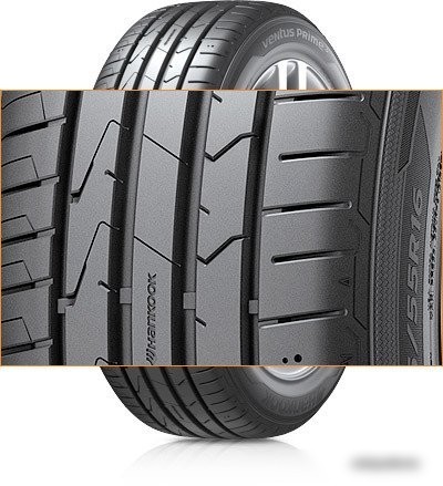Летние шины Hankook Ventus Prime3 K125 205/60R16 92V