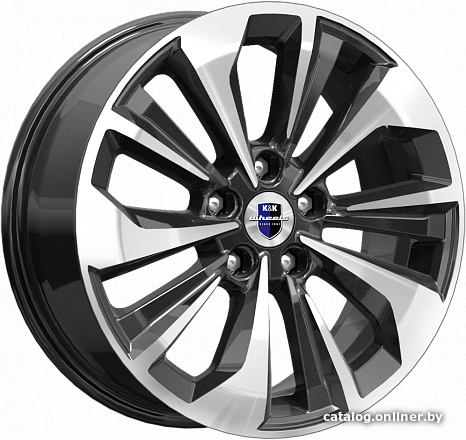 Литые диски K&K Авиор 17x7" 5x114.3мм DIA 67.1мм ET 50мм Алмаз черный Литые диски K&K Авиор 17x7" 5x114.3мм DIA 67.1мм ET 50мм Алмаз черный