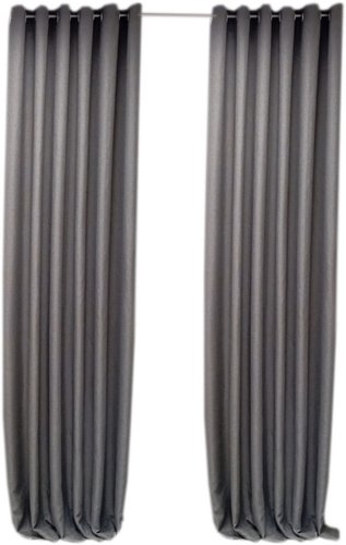 Комплект штор Модный текстиль 03L 112MT6670M28 (260x210, 2шт, средне серый)