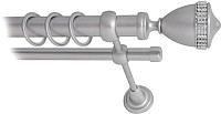 Карниз для штор Lm Decor Кубок 110 2р гладкий 25/16мм (сатин, 3.2м)
