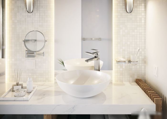 Стакан для зубной щетки и пасты Hansgrohe AddStoris 41749000