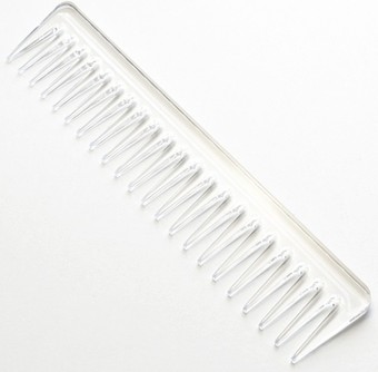 Расческа гребень Janeke Supercomb 80871TRA (прозрачный хрусталь)