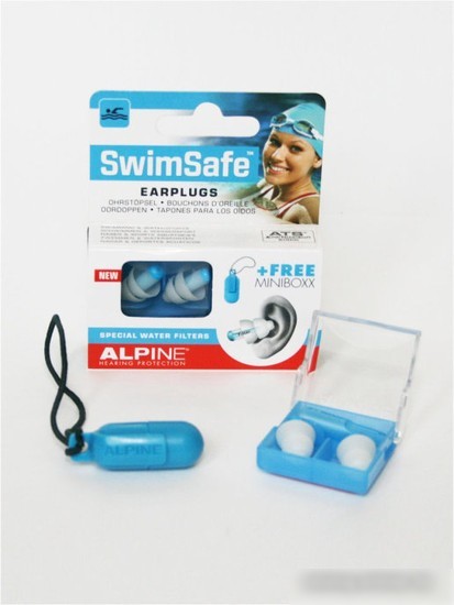 Беруши для плавания Alpine Hearing Protection SwimSafe 111.21.450