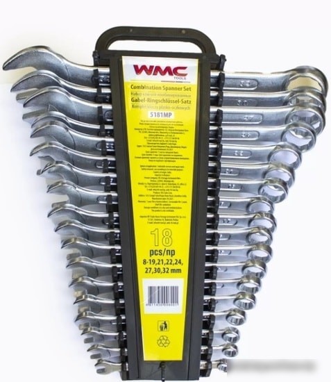 Набор ключей WMC Tools 5181MP (18 предметов)