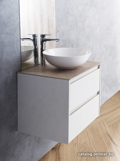 BelBagno Тумба под умывальник Kraft-600-2C-SO-BO (bianco opaco)