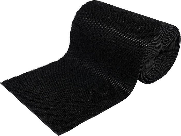 Ковровая дорожка Vortex Травка 90x1500 24004 (черный)