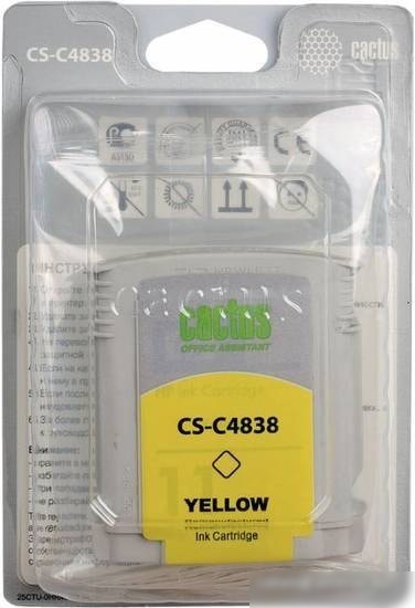 Картридж CACTUS CS-C4838 (аналог HP 11 C4838A)