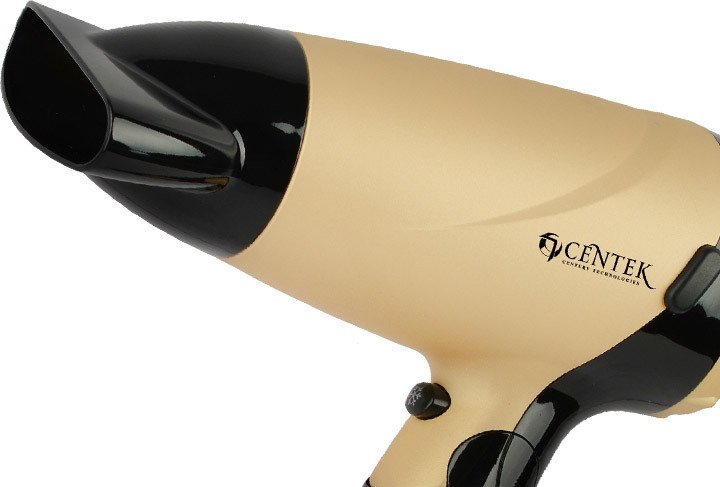 Фен CENTEK CT-2209 (черный/золотой)