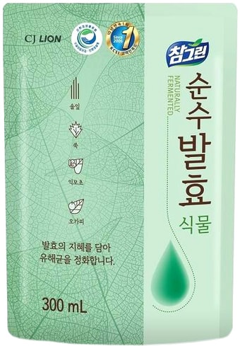 Средство для мытья посуды Lion Chamgreen Pure Fermentation Горные травы 300 мл