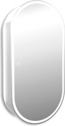 Abber Шкаф с зеркалом Kontur AG6339S (белый матовый)