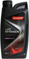 Трансмиссионное масло Champion Life Extension GL-5 75W-90 1л