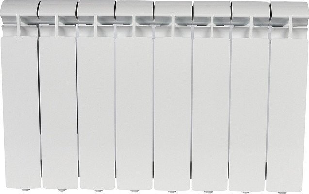 Алюминиевый радиатор Stout Alpha 350 SRA-2310-035008 (8 секций)