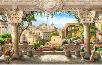 Фотообои Citydecor Античная фреска 400x254