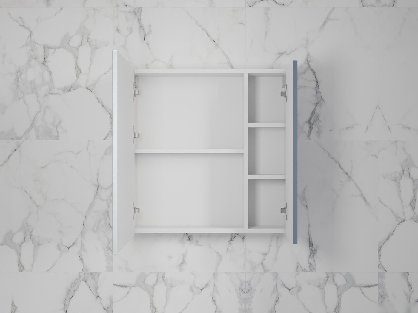 Symbolite Шкаф с зеркалом для ванной Стокгольм 70 (графит софт)