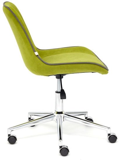 Кресло TetChair Style (флок, олива)