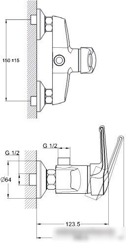 Смеситель Solone SIT5-A182