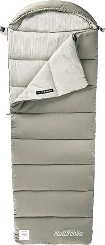Спальный мешок Naturehike CNK2350WS023 M400 (зеленый, молния справа)