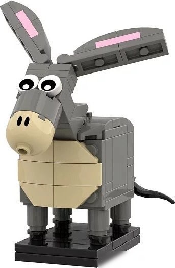 Brick Labs Винни-Пух и все-все-все: Ослик Иа AB-1106