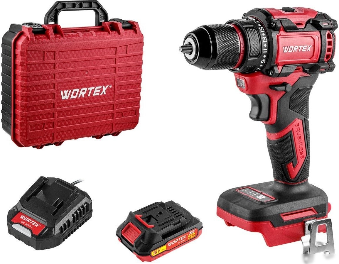 Дрель-шуруповерт Wortex BD 2025 DLi ALL1 1329835 (с 1-им АКБ, кейс) Дрель-шуруповерт Wortex BD 2025 DLi ALL1 1329835 (с 1-им АКБ, кейс)