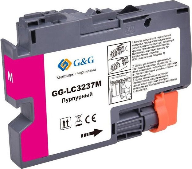 Картридж G&G GG-LC3237M (аналог Brother LC3237M)