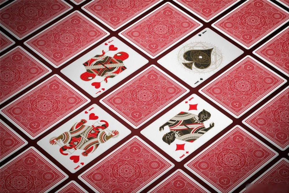 Игральные карты United States Playing Card Company Theory 12 Avengers Red Edition T1151