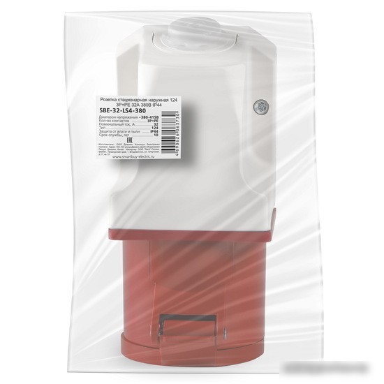Розетка для электроплиты SmartBuy SBE-32-LS4-380