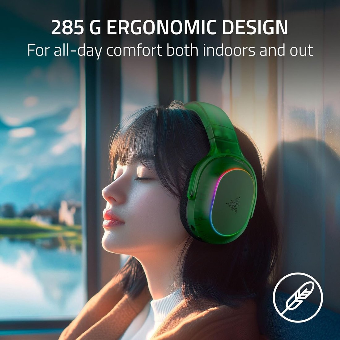 Наушники Razer Barracuda X Chroma (зеленый)