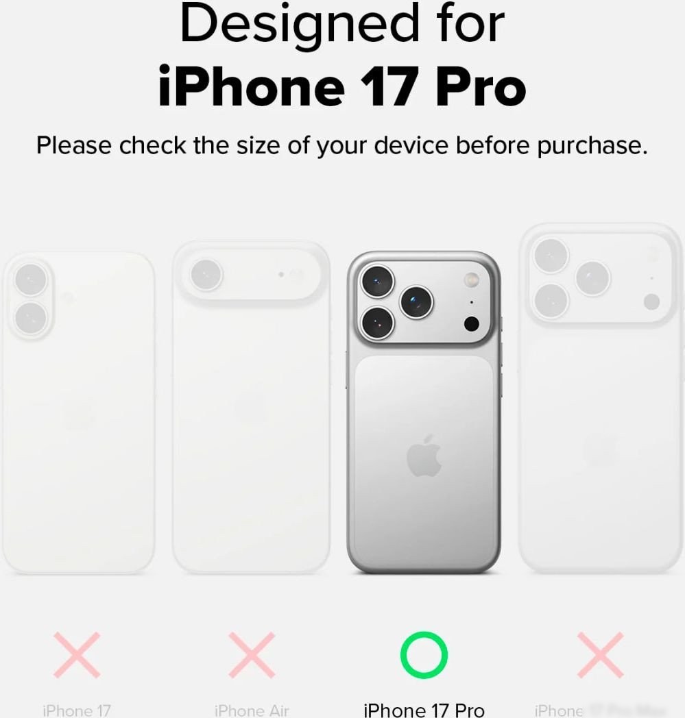 Чехол для телефона Ringke Fusion Magnetic для iPhone 17 Pro Clear