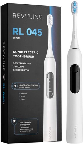 Электрическая зубная щетка Revyline RL 045 (белый)