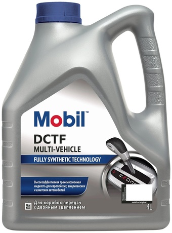 Трансмиссионное масло Mobil DCTF Multi-Vehicle 4л