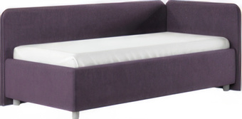 Кровать-тахта Сонум Capri R 90x200 (микровелюр лаванда)