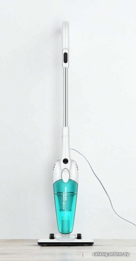 Пылесос Deerma DX118C (международная версия, белый/бирюзовый)