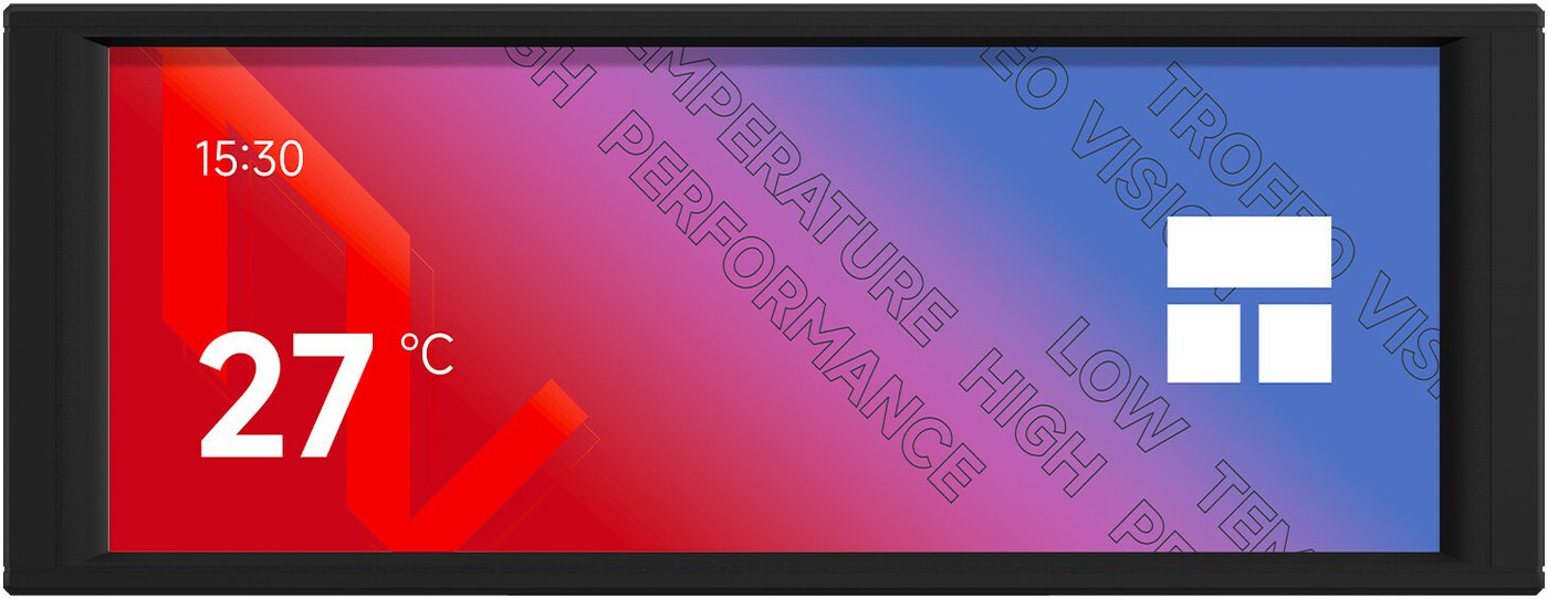 ЖК-панель Thermalright Trofeo Vision LCD 6.86" (черный)