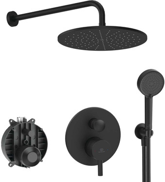 Душевая система Ideal Standard Ceraline Black SetA6939XG-5