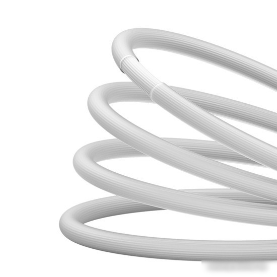 Кабель Baseus CoolPlay Series Fast Charging Cable 2.4A USB Type-A - Lightning (2 м, белый)