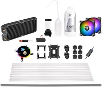 Система жидкостного охлаждения для процессора Thermaltake Pacific C240 DDC Hard Tube Water Cooling Kit CL-W242-CU12SW-A